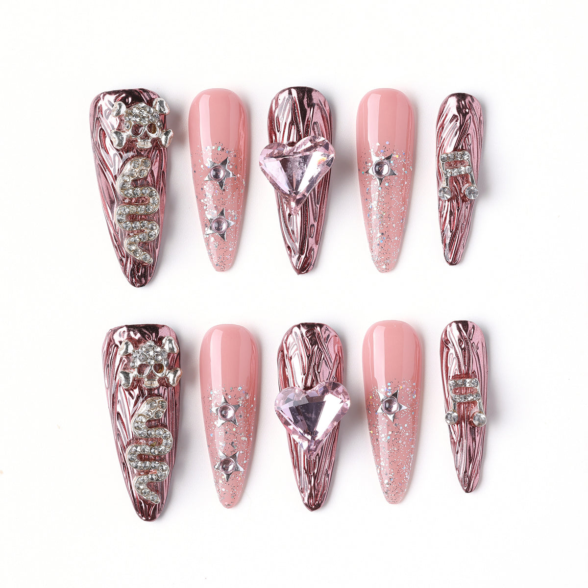 Pink Chrome Serpent