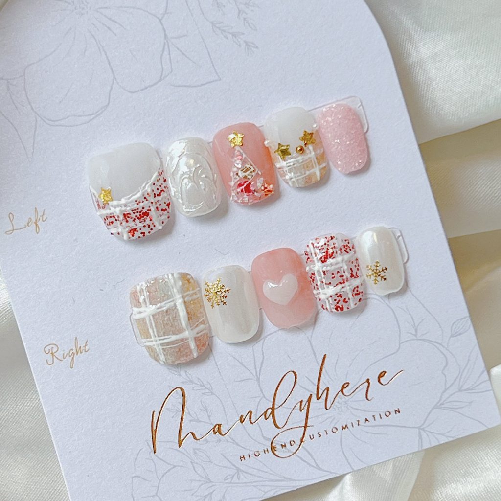 U06 Butterfly Press-On Nails